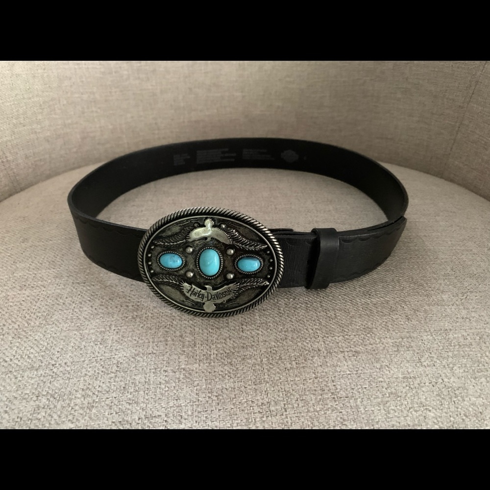 Harley-Davidson leather belt